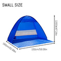 Pop-Up Beach Tent with Carry Bag – Compact Foldable Sun Shelter