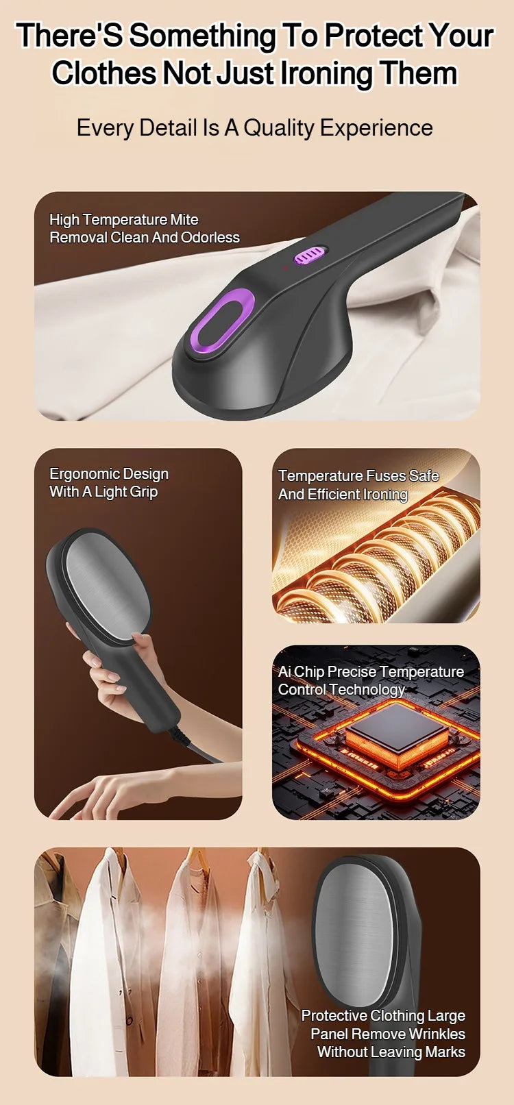 Portable Handheld Garment Steamer