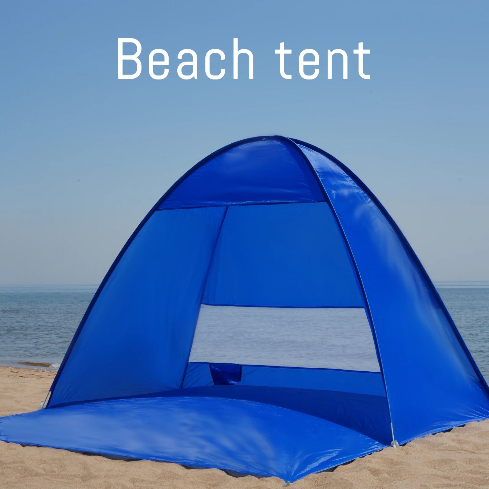 Pop-Up Beach Tent with Carry Bag – Compact Foldable Sun Shelter